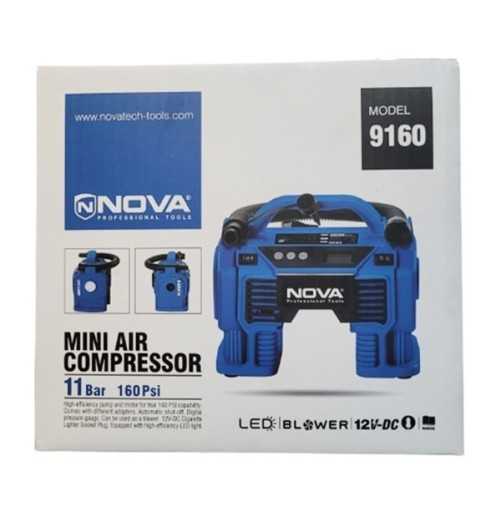 مینی کمپرسور باد فندکی نووا مدل NTA-9160