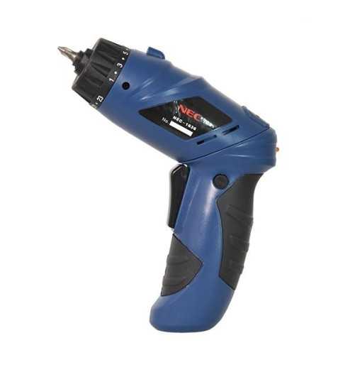 پیچ گوشتی شارژی ان ای سی مدل NEC-1636