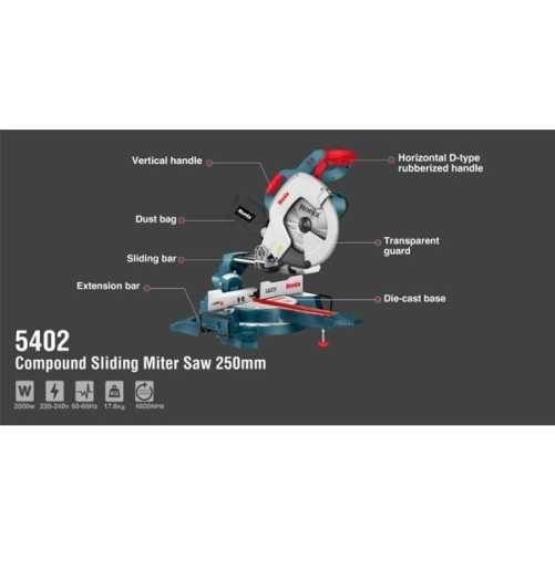 اره فارسی بر کشویی رونیکس مدل 5402